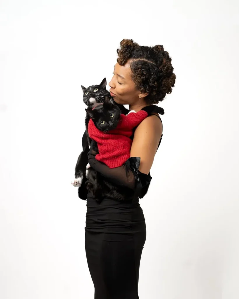 The Chaos and Cuddles of a Christmas Cat Card